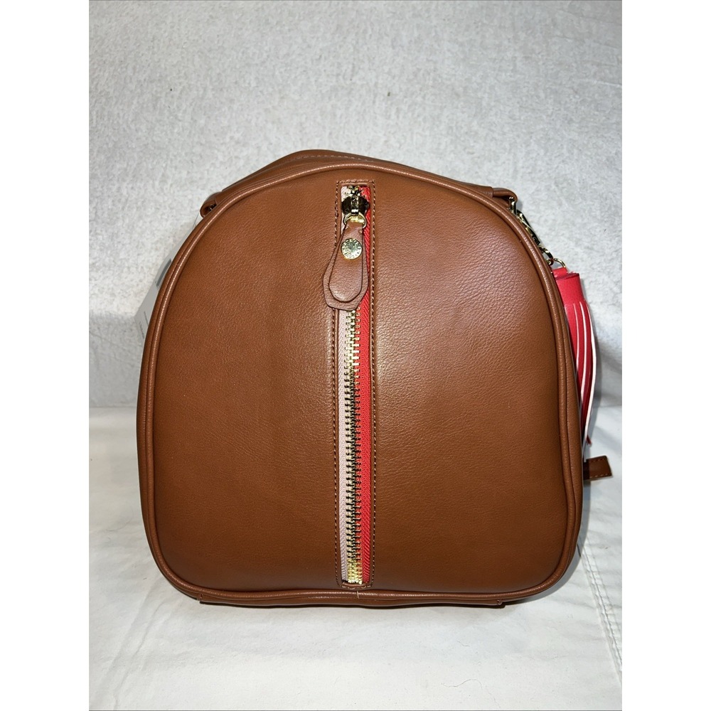 NWT Steve‎ Madden Buelle 2 Cognac Purse Backpack Pocket Book